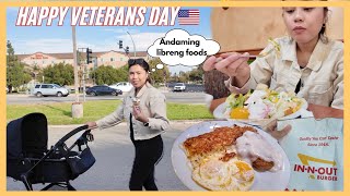 Vlog  VETERANS DAY NGAYON SA AMERICA ANDAMING LIBRENG PAGKAIN PARA SA MGA VETERANS ♥️ dailylife [upl. by Brechtel]