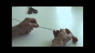 Fishing Knots How to attach a Sinker using an End Loop [upl. by Tsiuqram]