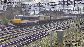 Classic Diesel amp Electric charter action  Crewe cameras 250323 [upl. by Elitnahc]