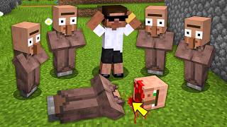 Who Killed This Villager in My Village Minecraft😲 [upl. by Januisz]