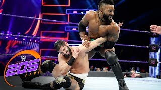 Cedric Alexander vs Ariya Daivari WWE 205 Live Dec 12 2017 [upl. by Aehsrop]