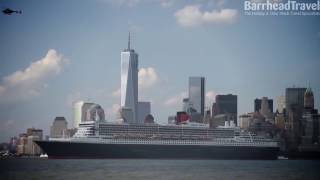 Cunard Cruises to New York [upl. by Eilraep]