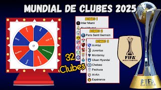 Sorteo Mundial De Clubes 2025 I Bombos  Grupos [upl. by Akino967]