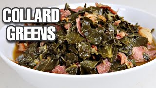 The MOST Delicious Southern Collard Greens  How To Make Collard Greens [upl. by Naples]