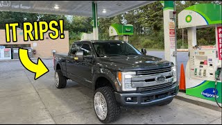 POV First Drive in DELETED amp TUNED 67 Powerstroke Scary Fast [upl. by Yanal97]