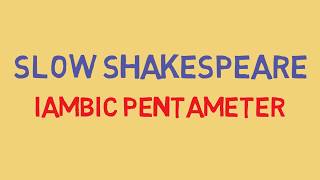 What is Iambic Pentameter [upl. by Franny812]