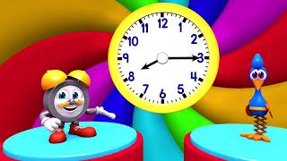 Telling Time Scenes by Rock ‘N Learn [upl. by Nannerb757]