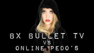 BX Bullet TV vs Online Pedo Sympathizers amp Groomers On Chrissie Mayr Podcast [upl. by Storer]