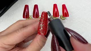 Beetles Holiday Sparkly Gel Polishes 🥰 [upl. by Allegna]