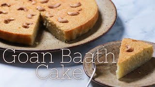 Cake recipes  goan semolina cake  batk [upl. by Bartolome]