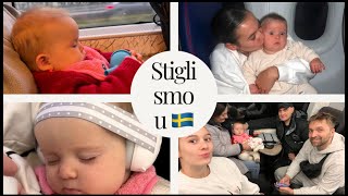 VLOGMAS 1931 Stigli smo u Švedsku🇸🇪 [upl. by Asetal670]