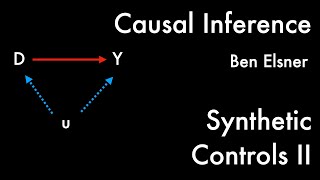 Causal Inference  2323  Synthetic Control II [upl. by Macgregor116]