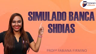 Simulado Banca SHDIAS  Pedagogia para Concurso [upl. by Kcirddes]