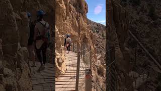 Hiking Caminito del Rey [upl. by Knobloch]