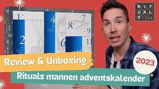 RITUALS ADVENTSKALENDER MANNEN 2023 🎄  👀 UNBOXING amp REVIEW [upl. by Assen]