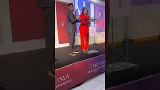 Uche Montana at Realtors Conference shorts [upl. by Ayikat957]