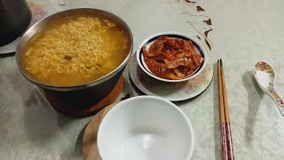 팔도PALDO 꼬꼬면RAMEN  김치KIMCHI 먹방MUKBANG ASMR [upl. by Leinnad]