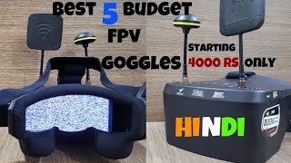 Best 5 Fpv goggles for beginners in 2023 under 10000rs  all languages subtitles [upl. by Savinirs574]