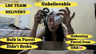 Unbelievable LBC Team Delivery  Bulb in the Parcel Didnt Broke  FILIPINA VLOGGER [upl. by Carmella469]