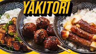 Yakitori facile à faire  3 recettes de brochettes rapides [upl. by Uta]