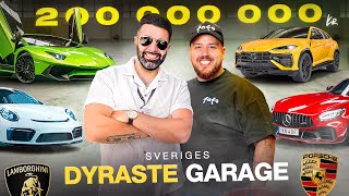 SVERIGES DYRASTE BILGARAGE 200000000 KR [upl. by Aneeles41]