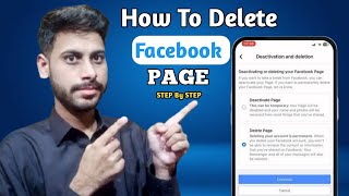 Facebook Page Delete Kaise Kare  How To Delete Facebook Page Permanently [upl. by Deraj504]