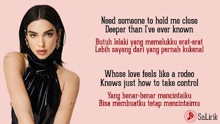 Training Season  Dua Lipa Lirik lagu dan Terjemahan [upl. by Bridges389]