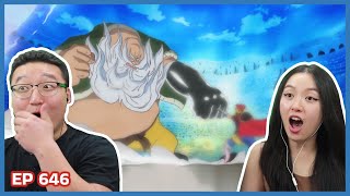 CONQUERORS HAKI LUFFY VS DON CHIN JAO  One Piece Episode 646 Couples Reaction amp Discussion [upl. by Assed320]