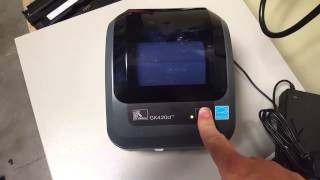 Resetting the Network Configuration on a Zebra GK420d Printer [upl. by Kyriako]