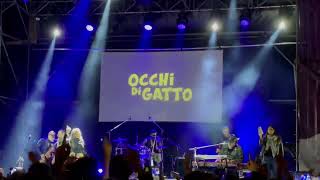 CRISTINA DAVENA amp GEM BOY  Occhi di gatto live  Bergamo NTX Station 2023 [upl. by Domela662]