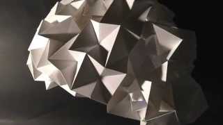 Geometric Paper Folding Tutorial [upl. by Jarv749]