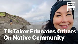 Indigenous TikToker Educates Others on Arctic Life  NowThis [upl. by Enelyw]