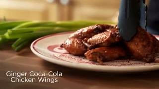 Ginger CocaCola Chicken Wings Recipe [upl. by Ttereve]