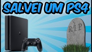 SALVEI UM PS4  COMO REINSTALAR O SISTEMA DO PS4 COM PENDRIVE [upl. by Annayak898]