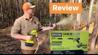 Ryobi Cordless Power Washer Review Blast Away Dirt and Debris [upl. by Eelyma]