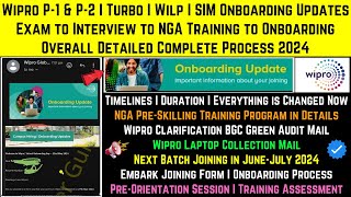 Wipro Biggest New Changes in Overall Hiring amp Selection Process 2024  Offer to Onboarding Timelines [upl. by Gabbey]