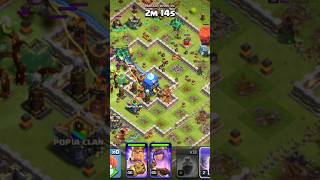 LAVALOON 3 star ⭐ strategy for th12 clash of clans shorts Clashon1919 [upl. by Annaear]