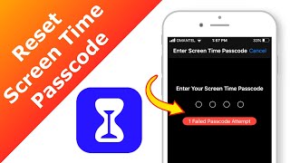 Recover Reset Screen Time  Restrictions Passcode EASY [upl. by Lanae]