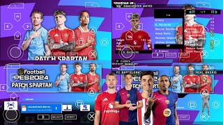 EFOOTBALL PES 2025 PPSSPP Full Update Transfers amp Kits 202425 Real Faces Camara PS5 English Version [upl. by Shinberg383]