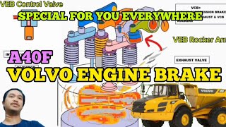 Volvo Engine Brake A40F Special Edition English Version [upl. by Monaco]