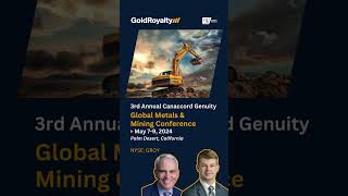 ⭐ EVENT  3rd Annual Canaccord Genuity Global Metals amp Mining Conference [upl. by Nattie]