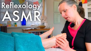 ASMR Reflexology with ASMRwithVictoria Unintentional ASMR real person ASMR [upl. by Hollander]