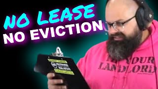 Can you Evict a Tenant without a Lease  Ask James Wise 140 [upl. by Ymor110]