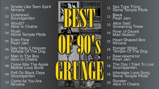 Best of 90s GRUNGE Playlist [upl. by Zacks]