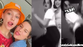 LEAKED video of ANNIE LEBLANC and JAYDEN BARTELS dancing INAPPROPRIATELY [upl. by Nollad211]