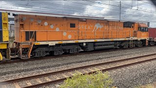 Werrington  Pacific National Western Bound Freight Train [upl. by Aciretahs]