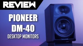 Pioneer DJ DM40 Desktop Speakers Review [upl. by Feld505]