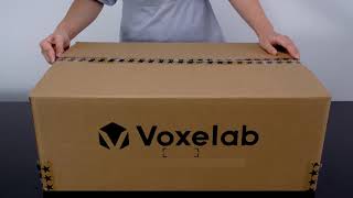 Official Unboxing Voxelab AquilaX2 FDM 3D printer [upl. by Aehcim]