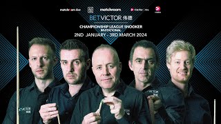 WATCH LIVE  2024 CHAMPIONSHIP LEAGUE SNOOKER  INVITATIONAL  TABLE 2 [upl. by Rorrys178]