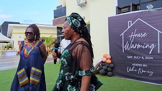 PART 2  WATCH FULL VIDEO OF UCHE NANCYS HOUSEWARMING [upl. by Flin667]